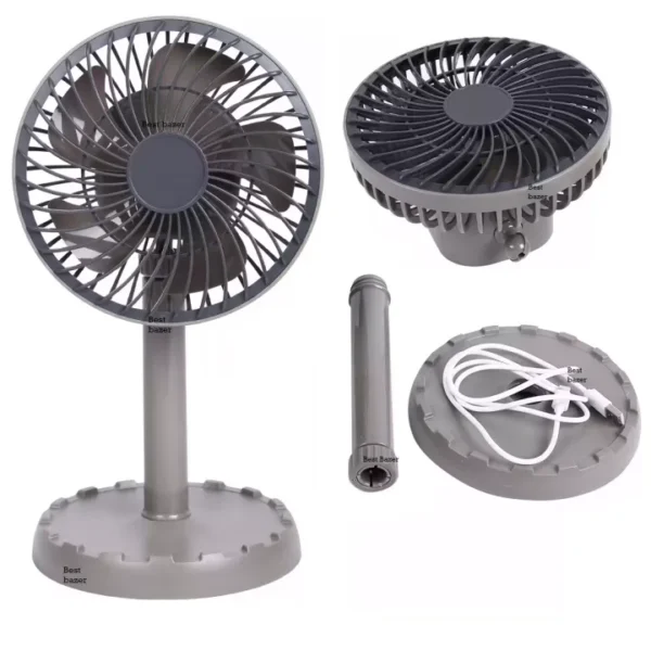 JY SUPER JY-2218 Lithium rechargeable mini table fan - মিনি ফ্যান